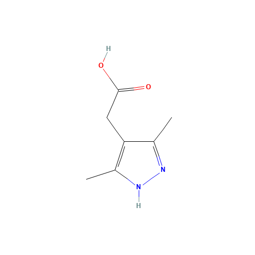 2-(3,5-dimethyl-1H-pyrazol-4-yl)acetic acid (CAS: 32701-75-0) - Related Chemical Product