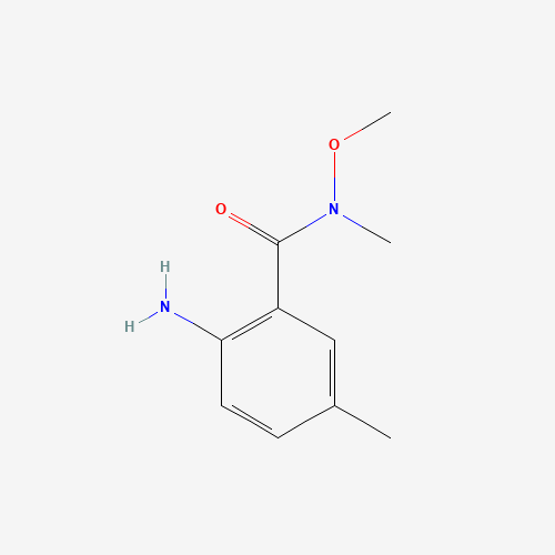 2-amino-N-methoxy-N,5-dimethylbenzamide (CAS: 205756-30-5) - Related Chemical Product