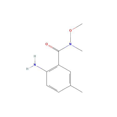 2-amino-N-methoxy-N,5-dimethylbenzamide (CAS: 205756-30-5) - Related Chemical Product