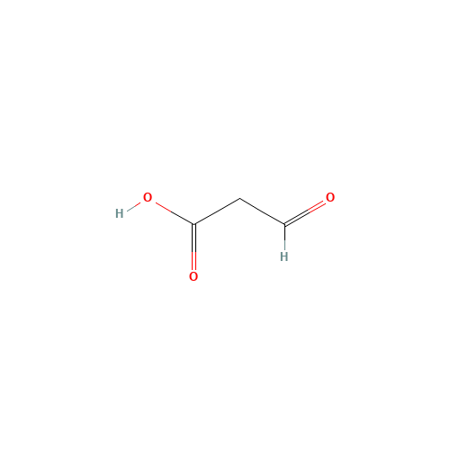 3-oxopropanoic acid (CAS: 926-61-4) - Chemical Structure and Molecular Formula 