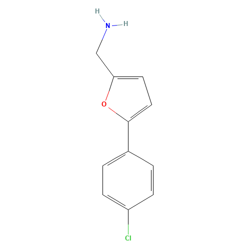 [5-(4-chlorophenyl)furan-2-yl]methanamine (CAS: 39170-14-4) - Related Chemical Product