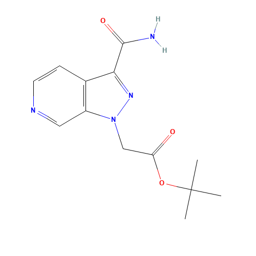 tert-butyl 2-(3-carbamoylpyrazolo[3,4-c]pyridin-1-yl)acetate (CAS: 1386457-68-6) - Related Chemical Product