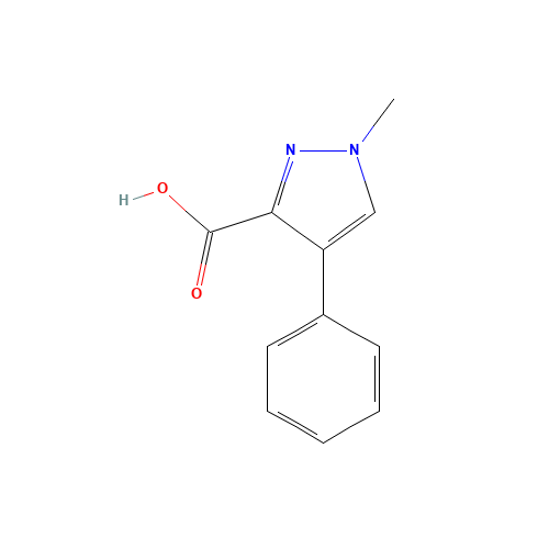 1-methyl-4-phenylpyrazole-3-carboxylic acid (CAS: 1087716-36-6) - Related Chemical Product