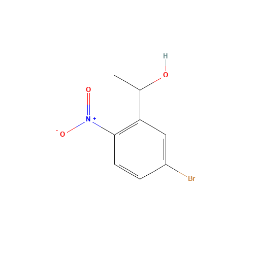 1-(5-bromo-2-nitrophenyl)ethanol (CAS: 1020575-89-6) - Related Chemical Product