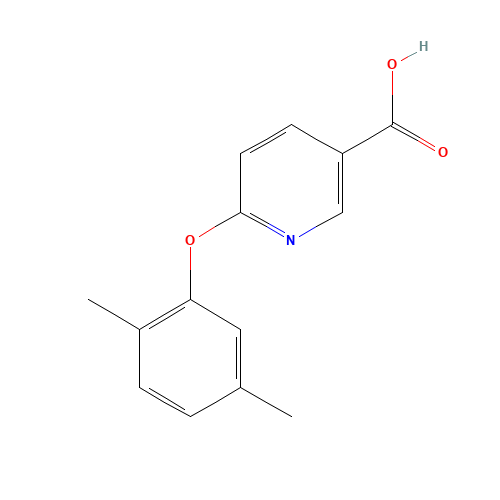 6-(2,5-dimethylphenoxy)pyridine-3-carboxylic acid (CAS: 954264-14-3) - Related Chemical Product