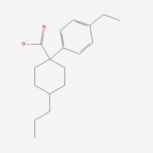 1-(4-ethylphenyl)-4-propylcyclohexane-1-carboxylate (CAS: 94041-25-5) - Related Chemical Product
