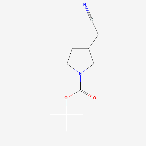 tert-butyl 3-(cyanomethyl)pyrrolidine-1-carboxylate (CAS: 142253-46-1) - Related Chemical Product