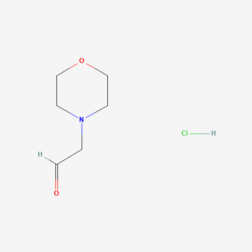 2-morpholin-4-ylacetaldehyde;hydrochloride (CAS: 1172495-88-3) - Chemical Structure and Molecular Formula 