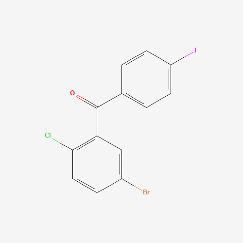 (5-bromo-2-chlorophenyl)-(4-iodophenyl)methanone (CAS: 1020182-12-0) - Related Chemical Product