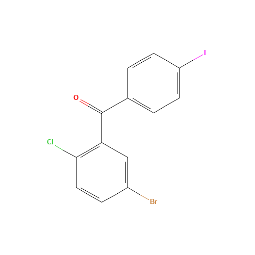 (5-bromo-2-chlorophenyl)-(4-iodophenyl)methanone (CAS: 1020182-12-0) - Related Chemical Product
