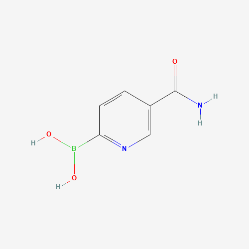 (5-carbamoylpyridin-2-yl)boronic acid (CAS: 1164100-83-7) - Related Chemical Product