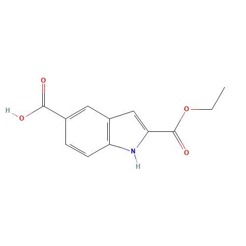 2-ethoxycarbonyl-1H-indole-5-carboxylic acid (CAS: 138731-14-3) - Related Chemical Product