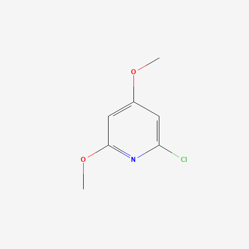 2-chloro-4,6-dimethoxypyridine (CAS: 108279-89-6) - Chemical Structure and Molecular Formula 