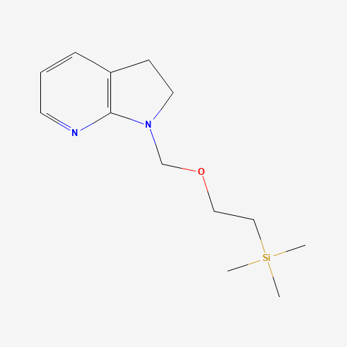 2-(2,3-dihydropyrrolo[2,3-b]pyridin-1-ylmethoxy)ethyl-trimethylsilane (CAS: 939384-54-0) - Related Chemical Product