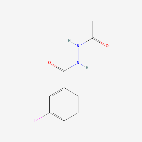 N'-acetyl-3-iodobenzohydrazide (CAS: 188009-63-4) - Chemical Structure and Molecular Formula 