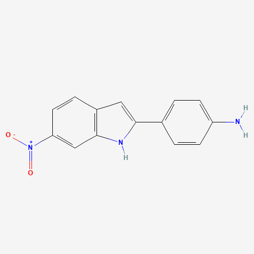 4-(6-nitro-1H-indol-2-yl)aniline (CAS: 1246471-68-0) - Related Chemical Product
