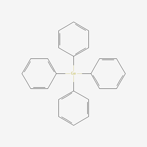 tetraphenylgermane (CAS: 1048-05-1) - Chemical Structure and Molecular Formula 