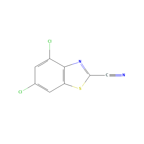 4,6-dichloro-1,3-benzothiazole-2-carbonitrile (CAS: 1188236-02-3) - Related Chemical Product