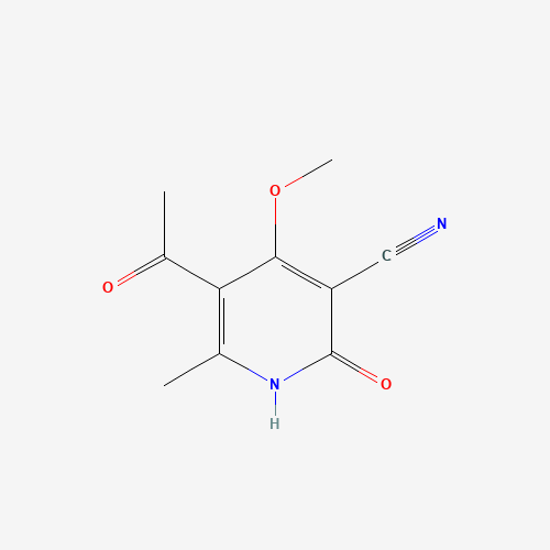 5-acetyl-4-methoxy-6-methyl-2-oxo-1H-pyridine-3-carbonitrile (CAS: 101370-18-7) - Related Chemical Product