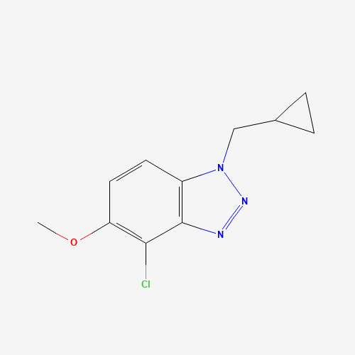 4-chloro-1-(cyclopropylmethyl)-5-methoxybenzotriazole (CAS: 1257327-84-6) - Related Chemical Product