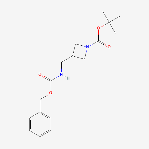 tert-butyl 3-(phenylmethoxycarbonylaminomethyl)azetidine-1-carboxylate (CAS: 876149-42-7) - Related Chemical Product