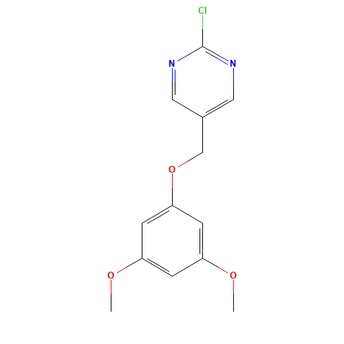 2-chloro-5-[(3,5-dimethoxyphenoxy)methyl]pyrimidine (CAS: 1453211-56-7) - Related Chemical Product