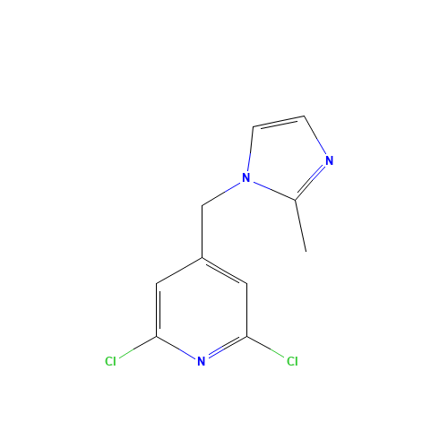 2,6-dichloro-4-[(2-methylimidazol-1-yl)methyl]pyridine (CAS: 1334294-31-3) - Related Chemical Product