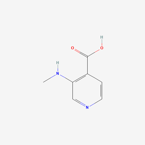 3-(methylamino)pyridine-4-carboxylic acid (CAS: 1461602-59-4) - Chemical Structure and Molecular Formula 