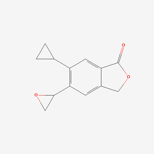 6-cyclopropyl-5-(oxiran-2-yl)-3H-2-benzofuran-1-one (CAS: 1255209-10-9) - Related Chemical Product