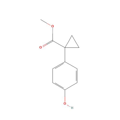 methyl 1-(4-hydroxyphenyl)cyclopropane-1-carboxylate (CAS: 779199-69-8) - Related Chemical Product