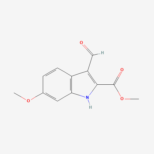 methyl 3-formyl-6-methoxy-1H-indole-2-carboxylate (CAS: 379260-71-6) - Related Chemical Product