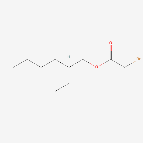 2-ethylhexyl 2-bromoacetate (CAS: 68144-73-0) - Chemical Structure and Molecular Formula 
