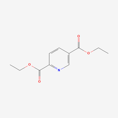 diethyl pyridine-2,5-dicarboxylate (CAS: 5552-44-3) - Chemical Structure and Molecular Formula 