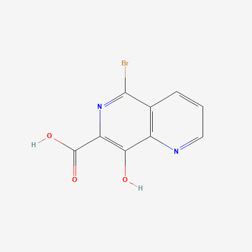 5-bromo-8-hydroxy-1,6-naphthyridine-7-carboxylic acid (CAS: 606139-08-6) - Related Chemical Product