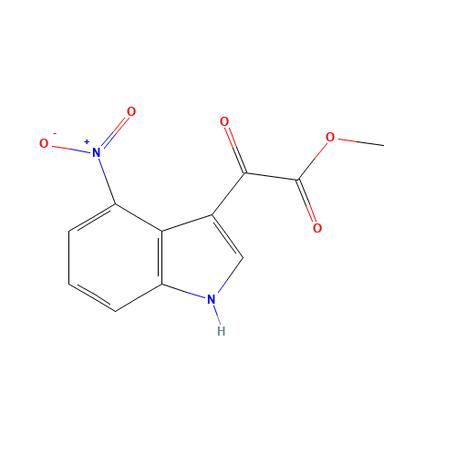 methyl 2-(4-nitro-1H-indol-3-yl)-2-oxoacetate (CAS: 115118-95-1) - Related Chemical Product