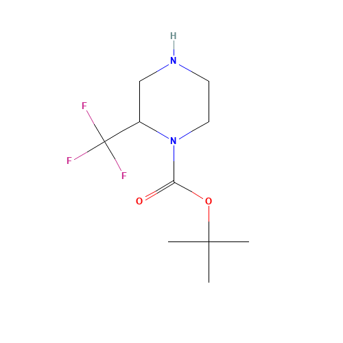 tert-butyl 2-(trifluoromethyl)piperazine-1-carboxylate (CAS: 886779-77-7) - Related Chemical Product