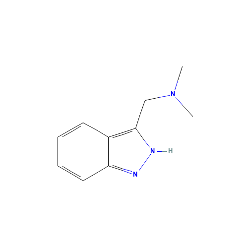 1-(2H-indazol-3-yl)-N,N-dimethylmethanamine (CAS: 142910-86-9) - Related Chemical Product