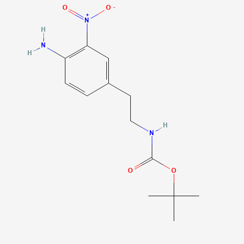 tert-butyl N-[2-(4-amino-3-nitrophenyl)ethyl]carbamate (CAS: 159417-94-4) - Related Chemical Product