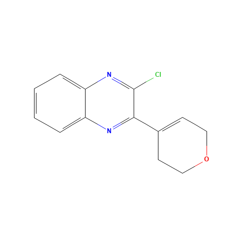 2-chloro-3-(3,6-dihydro-2H-pyran-4-yl)quinoxaline (CAS: 1350607-92-9) - Related Chemical Product