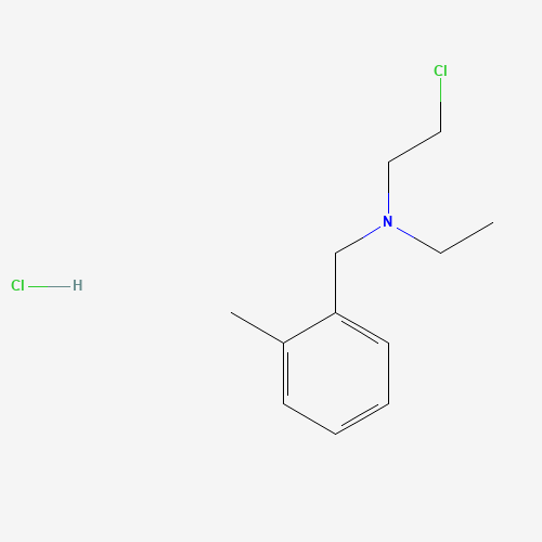 2-chloro-N-ethyl-N-[(2-methylphenyl)methyl]ethanamine;hydrochloride (CAS: 57913-68-5) - Related Chemical Product