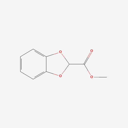 methyl 1,3-benzodioxole-2-carboxylate (CAS: 57984-85-7) - Chemical Structure and Molecular Formula 