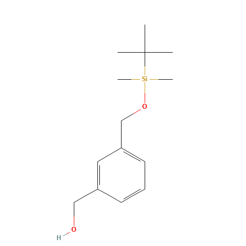 [3-[[tert-butyl(dimethyl)silyl]oxymethyl]phenyl]methanol (CAS: 81805-53-0) - Related Chemical Product