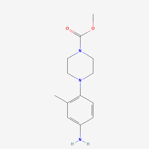 methyl 4-(4-amino-2-methylphenyl)piperazine-1-carboxylate (CAS: 461664-04-0) - Related Chemical Product