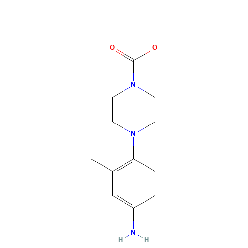 methyl 4-(4-amino-2-methylphenyl)piperazine-1-carboxylate (CAS: 461664-04-0) - Related Chemical Product