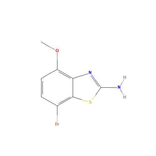 7-bromo-4-methoxy-1,3-benzothiazol-2-amine (CAS: 383865-53-0) - Related Chemical Product