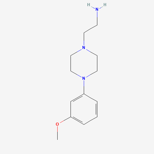 2-[4-(3-methoxyphenyl)piperazin-1-yl]ethanamine (CAS: 93140-13-7) - Related Chemical Product