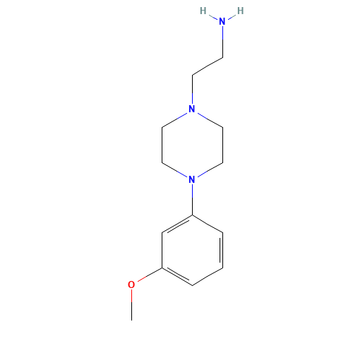 2-[4-(3-methoxyphenyl)piperazin-1-yl]ethanamine (CAS: 93140-13-7) - Related Chemical Product