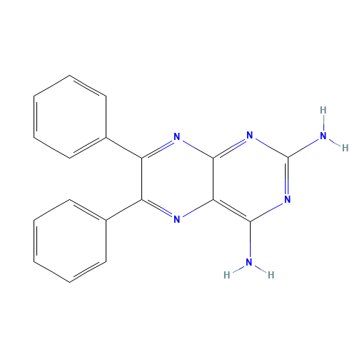 6,7-diphenylpteridine-2,4-diamine (CAS: 18181-93-6) - Related Chemical Product