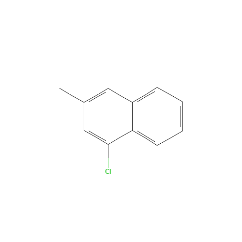 1-chloro-3-methylnaphthalene (CAS: 132277-09-9) - Chemical Structure and Molecular Formula 