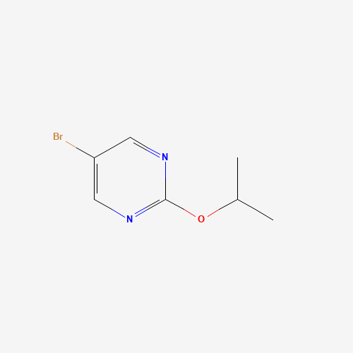 5-bromo-2-propan-2-yloxypyrimidine (CAS: 121487-12-5) - Chemical Structure and Molecular Formula 